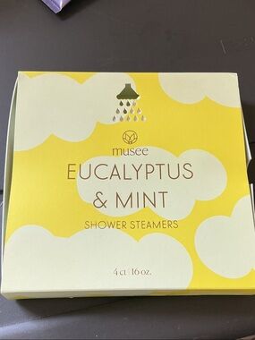 Muse Eucalyptus & Mint Shower Steamers - Yellow